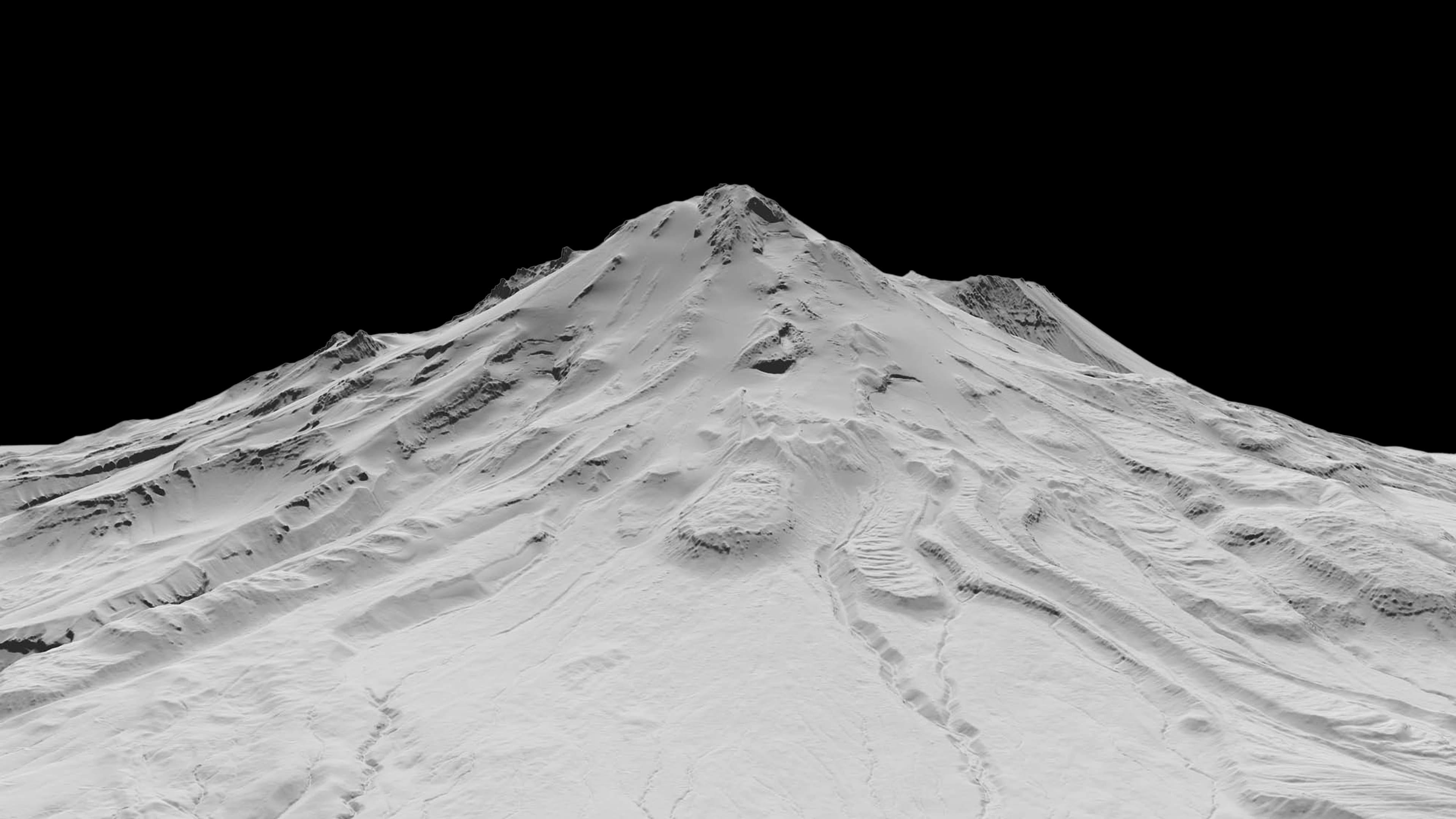 Mountain terrain visualization
